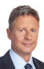 US Presidential Candidate Gary Johnson